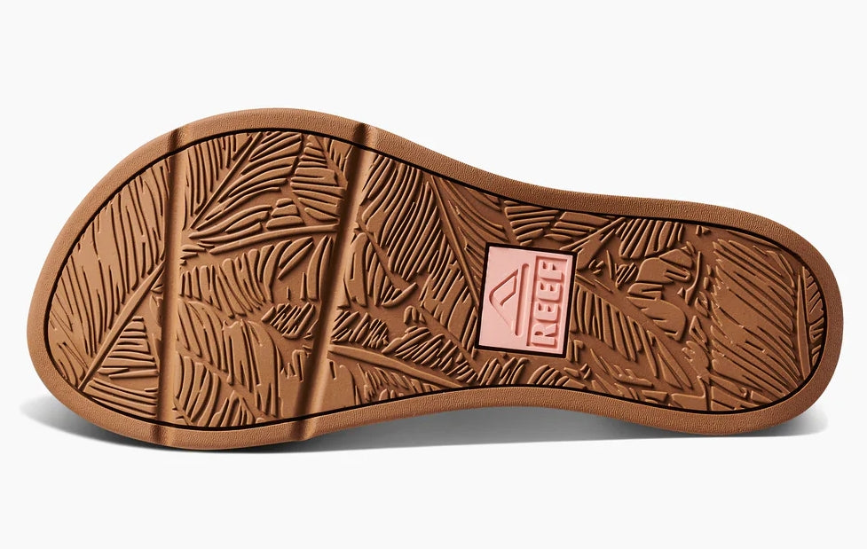 Reef Womens Santa Ana Flip Flops - Peach Parfait
