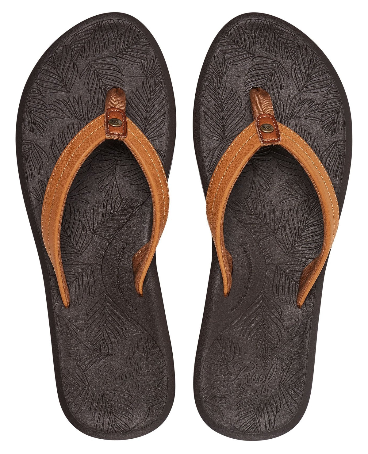Reef Womens Tides Flip Flops - Brown
