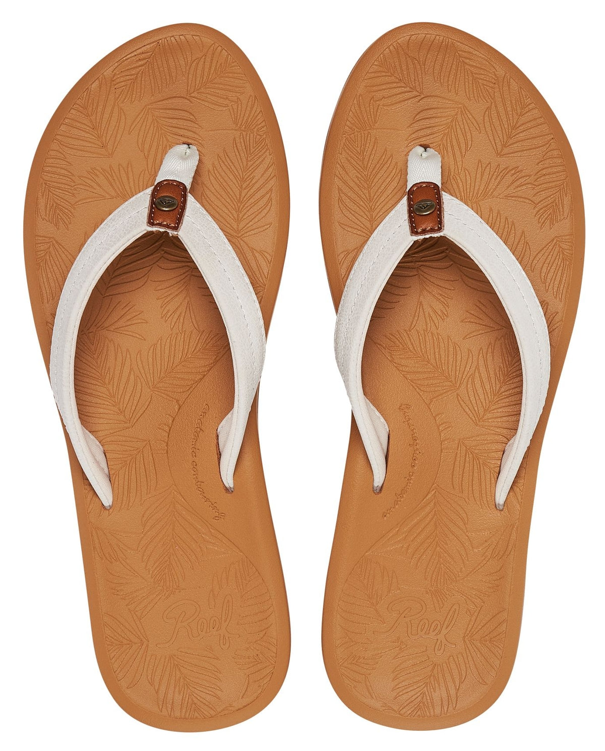 Reef Womens Tides Flip Flops - White