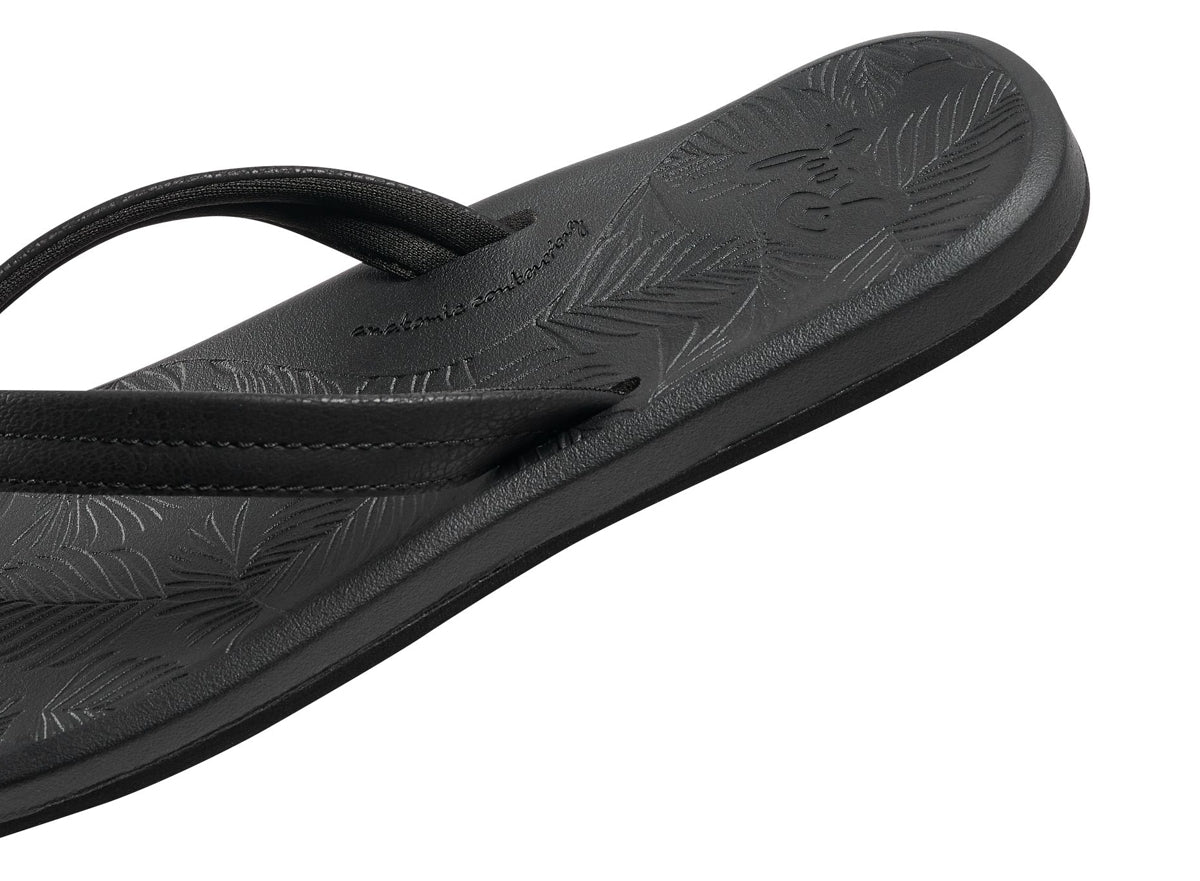 Reef Womens Tides Flip Flops - Black