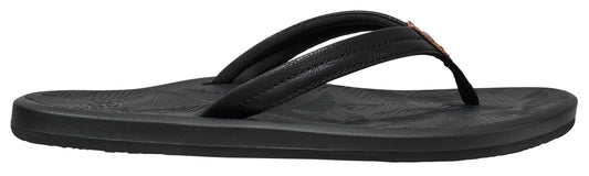 Reef Womens Tides Flip Flops - Black