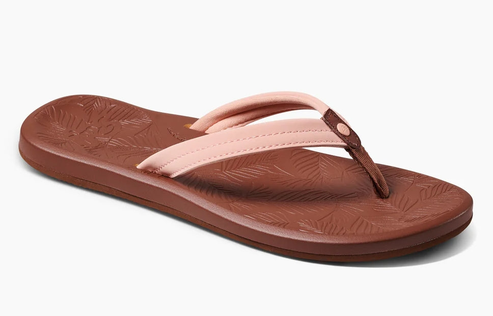 Reef Womens Tides Flip Flops - Peach Parfait