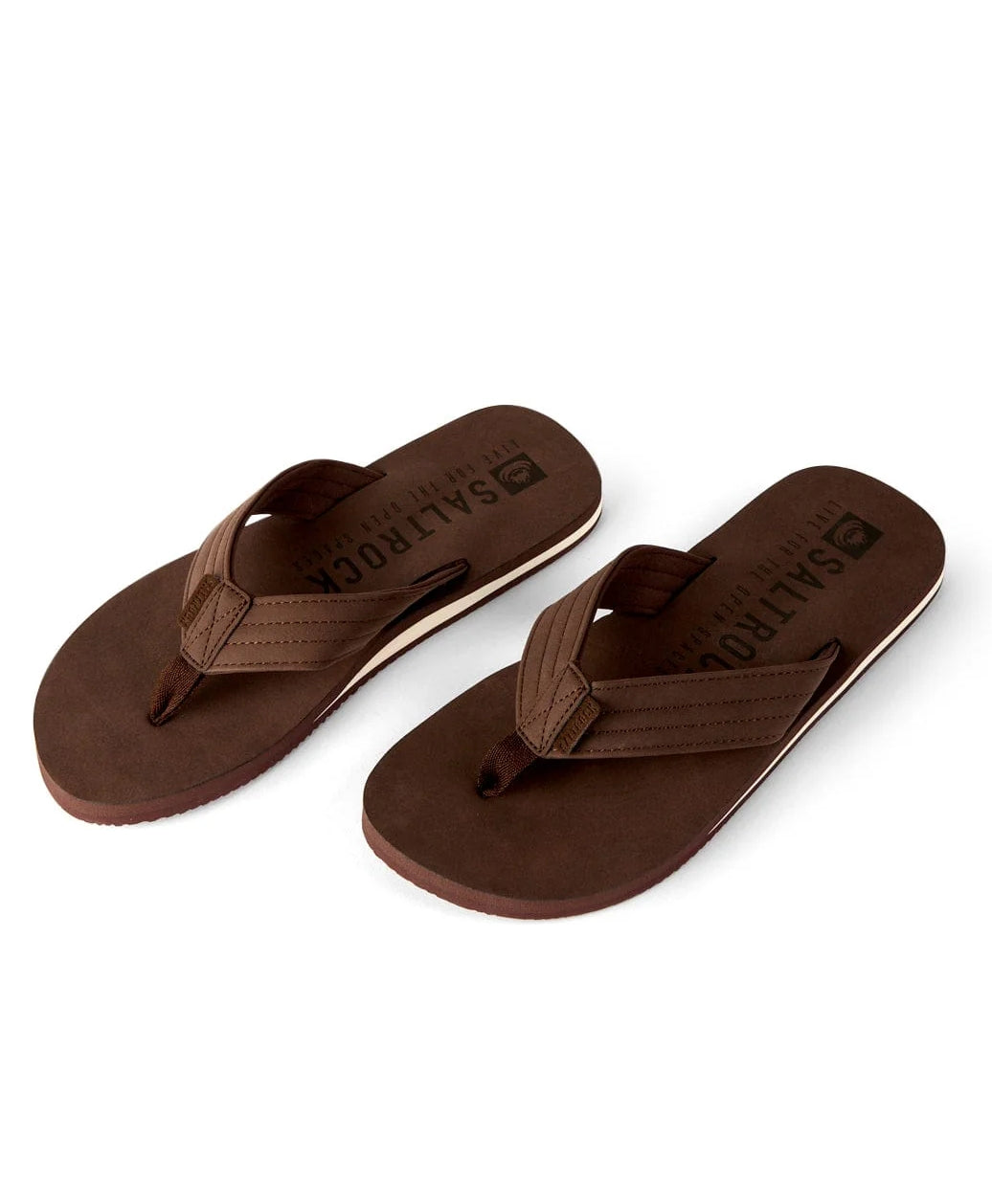 Saltrock Mens Keanu Flip Flops - Brown