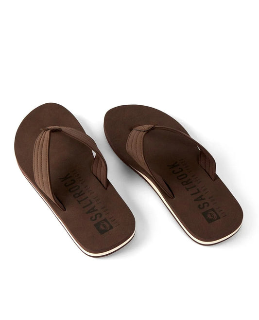 Saltrock Mens Keanu Flip Flops - Brown