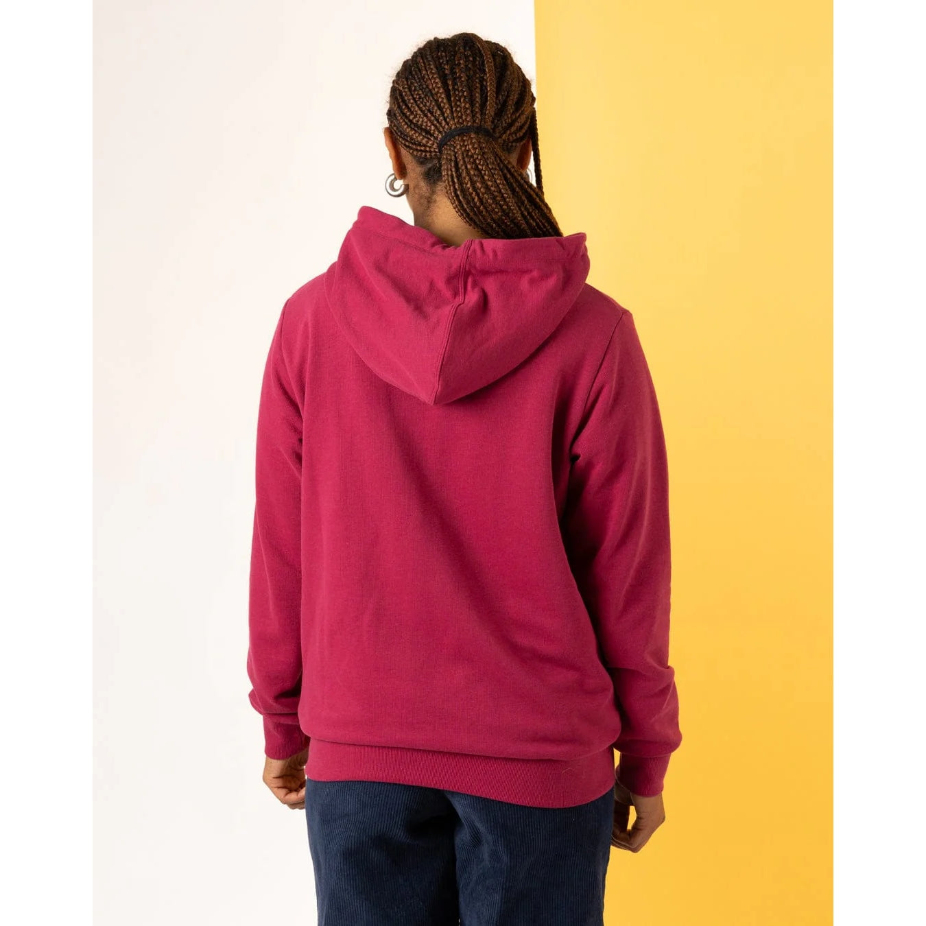 Saltrock Womens Horizon Zip Hoodie Dark Pink