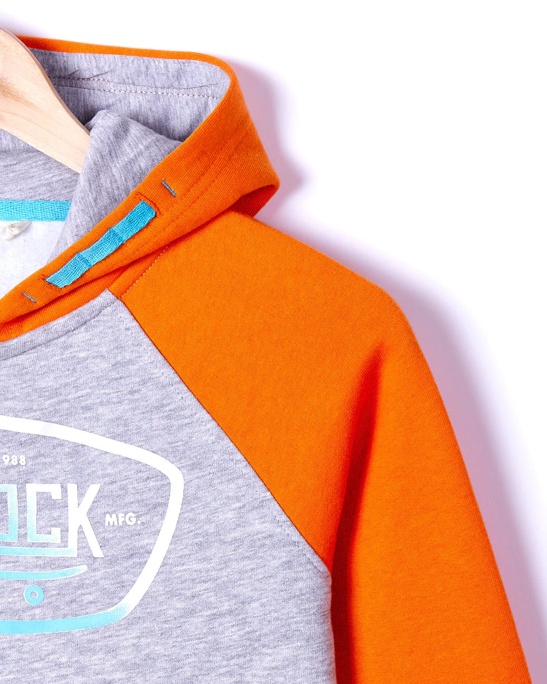 Saltrock Kids Hardskate Gradient Raglan Zip Hoodie - Grey