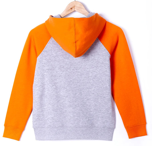 Saltrock Kids Hardskate Gradient Raglan Zip Hoodie - Grey