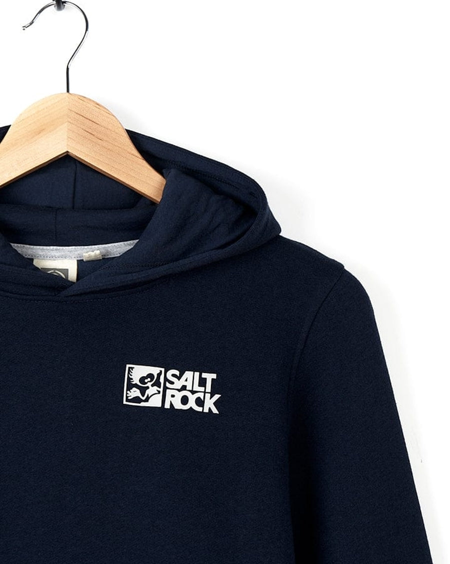 Saltrock Kids Tok Corp Pop Over Hoodie - Dark Blue