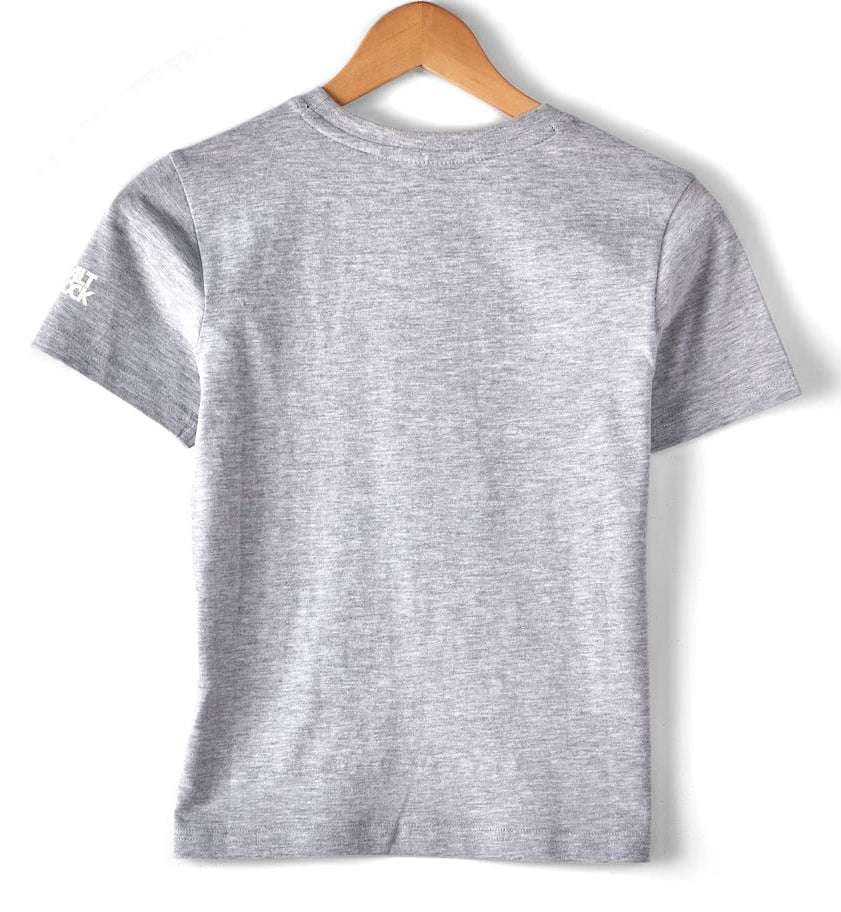 Saltrock Kids Wave Stripe Short Sleeve Tee - Grey