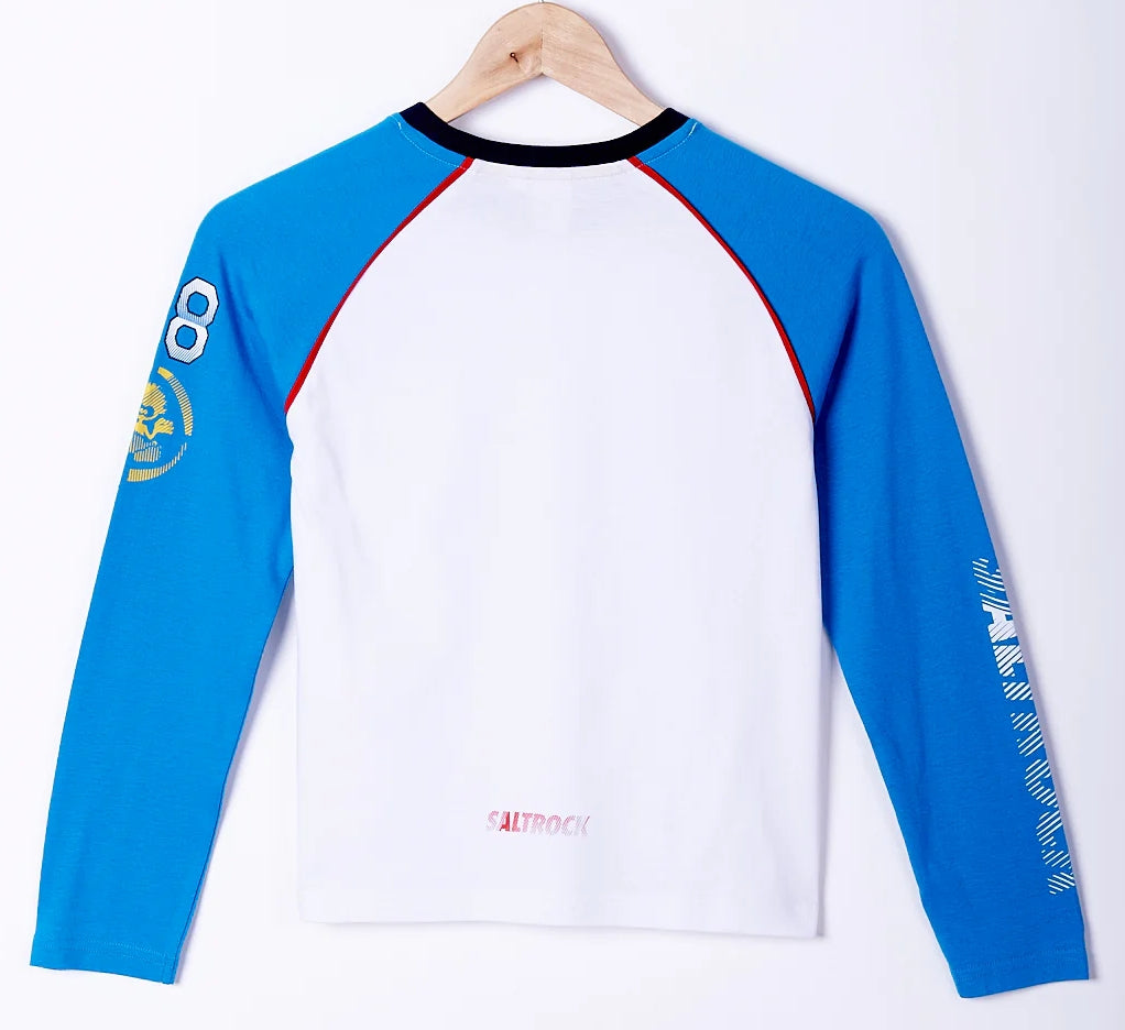 Saltrock Kids Flat Spin Long Sleeve Raglan Tee