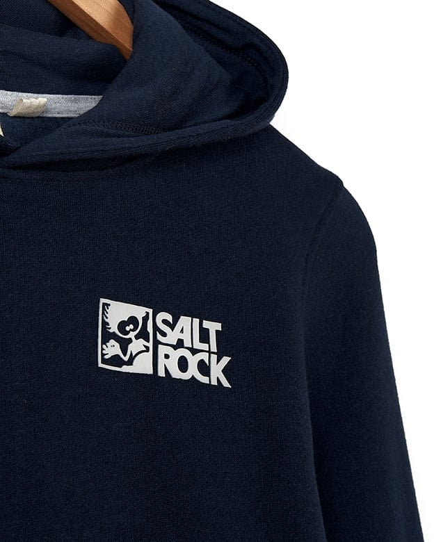 Saltrock Kids Tok Corp Pop Over Hoodie - Dark Blue