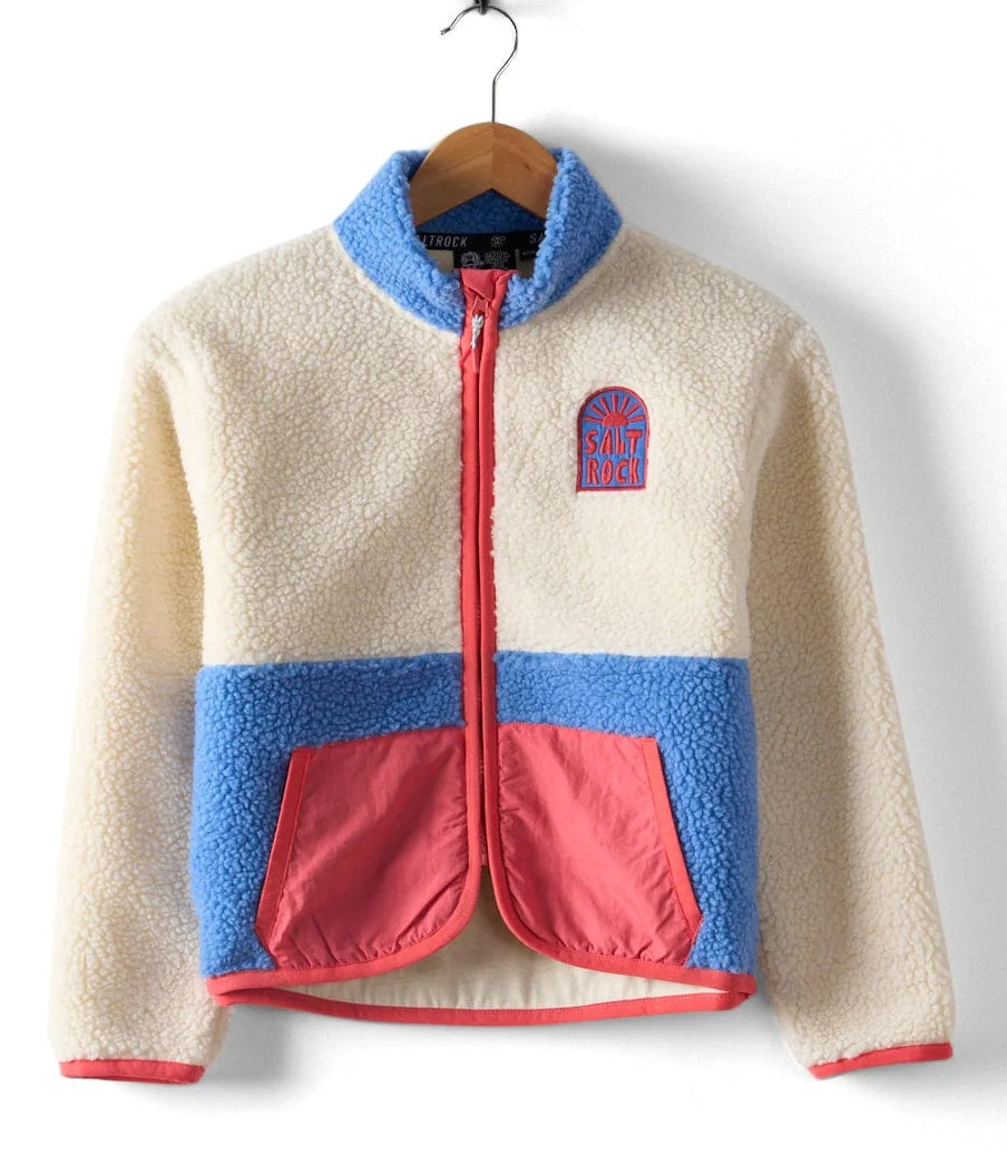 Saltrock Kids Emery Sunshine Borg Fleece - Cream