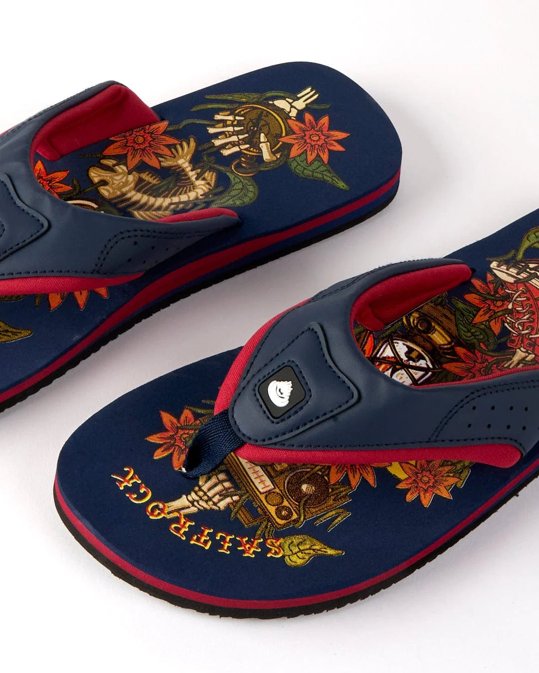 Saltrock Mens Wanderer Flip Flops - Blue