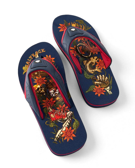 Saltrock Mens Wanderer Flip Flops - Blue