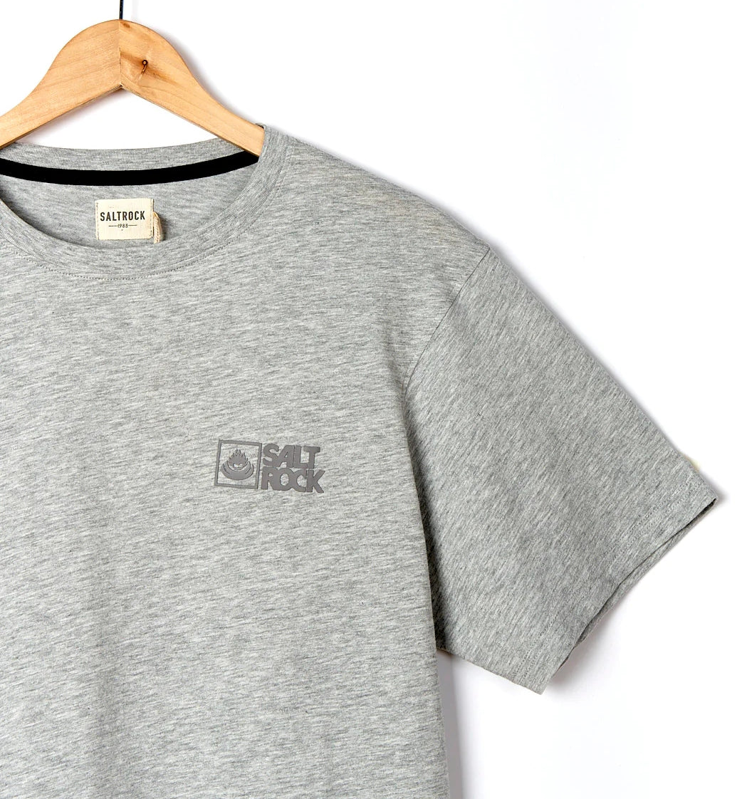 Saltrock Mens Corp 20 Tee - Grey Marl