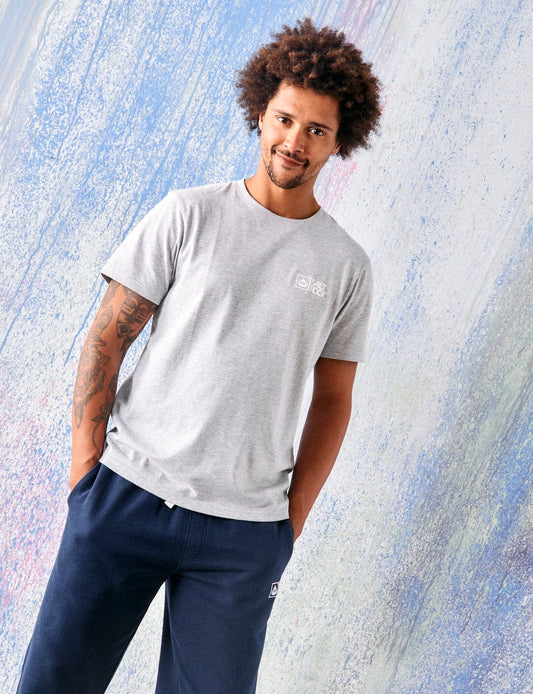 Saltrock Mens Original Short Sleeve T-Shirt Grey