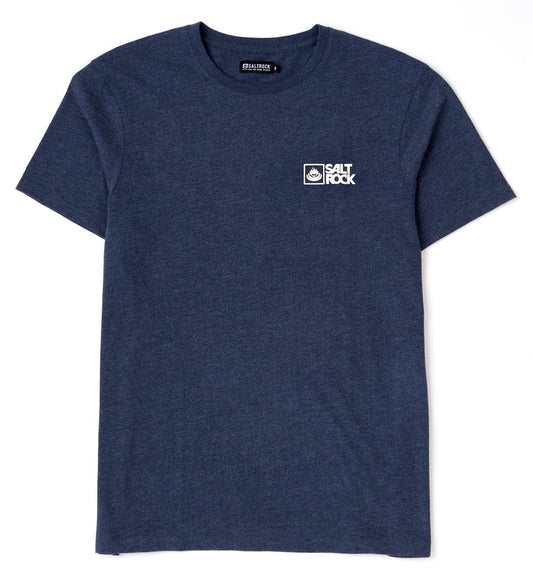 Saltrock Mens Original Short Sleeve T-Shirt - Blue Marl