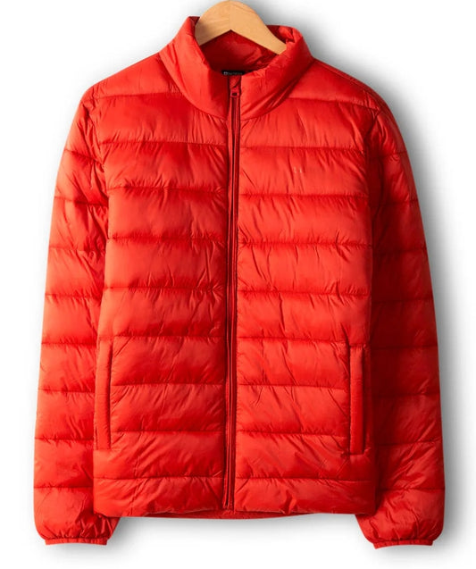 Saltrock Mens Resin Recycled Padded Jacket - Dark Red