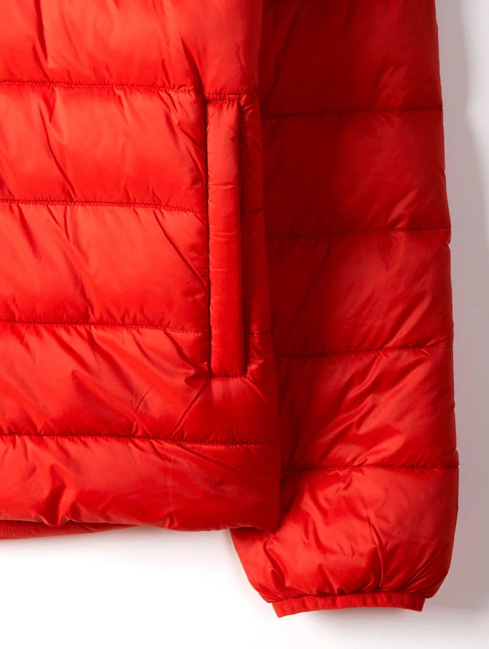 Saltrock Mens Resin Recycled Padded Jacket - Dark Red