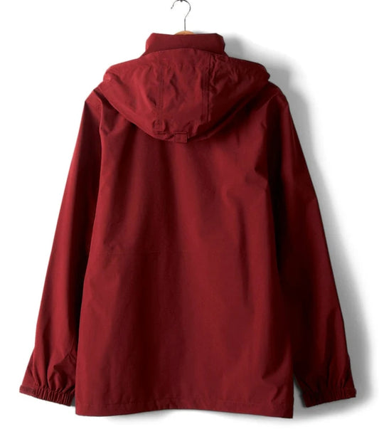 Saltrock Mens Whistler II Waterproof Hooded Jacket - Dark Red