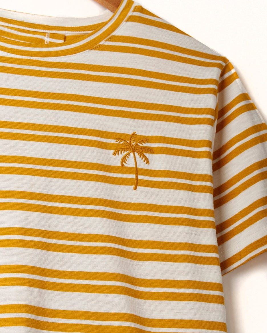 Saltrock Womens Camilla Stripe T-Shirt - Yellow