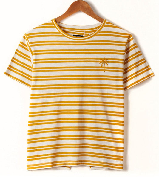 Saltrock Womens Camilla Stripe T-Shirt - Yellow