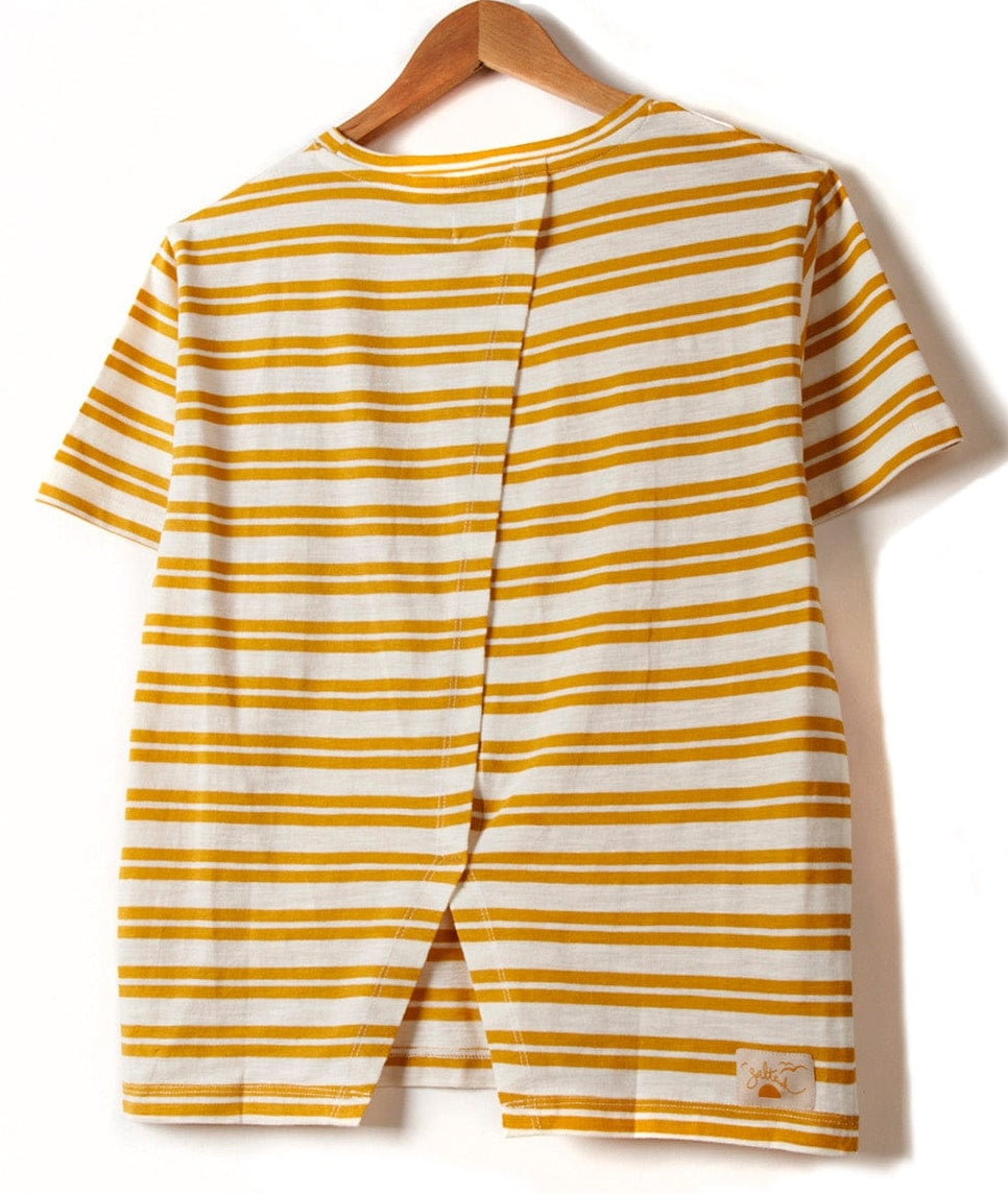 Saltrock Womens Camilla Stripe T-Shirt - Yellow