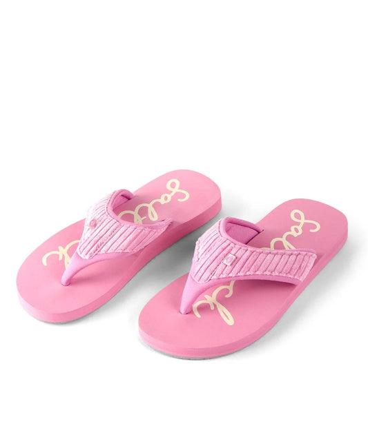 Saltrock Womens Laguna Cord Flip Flops - Pink