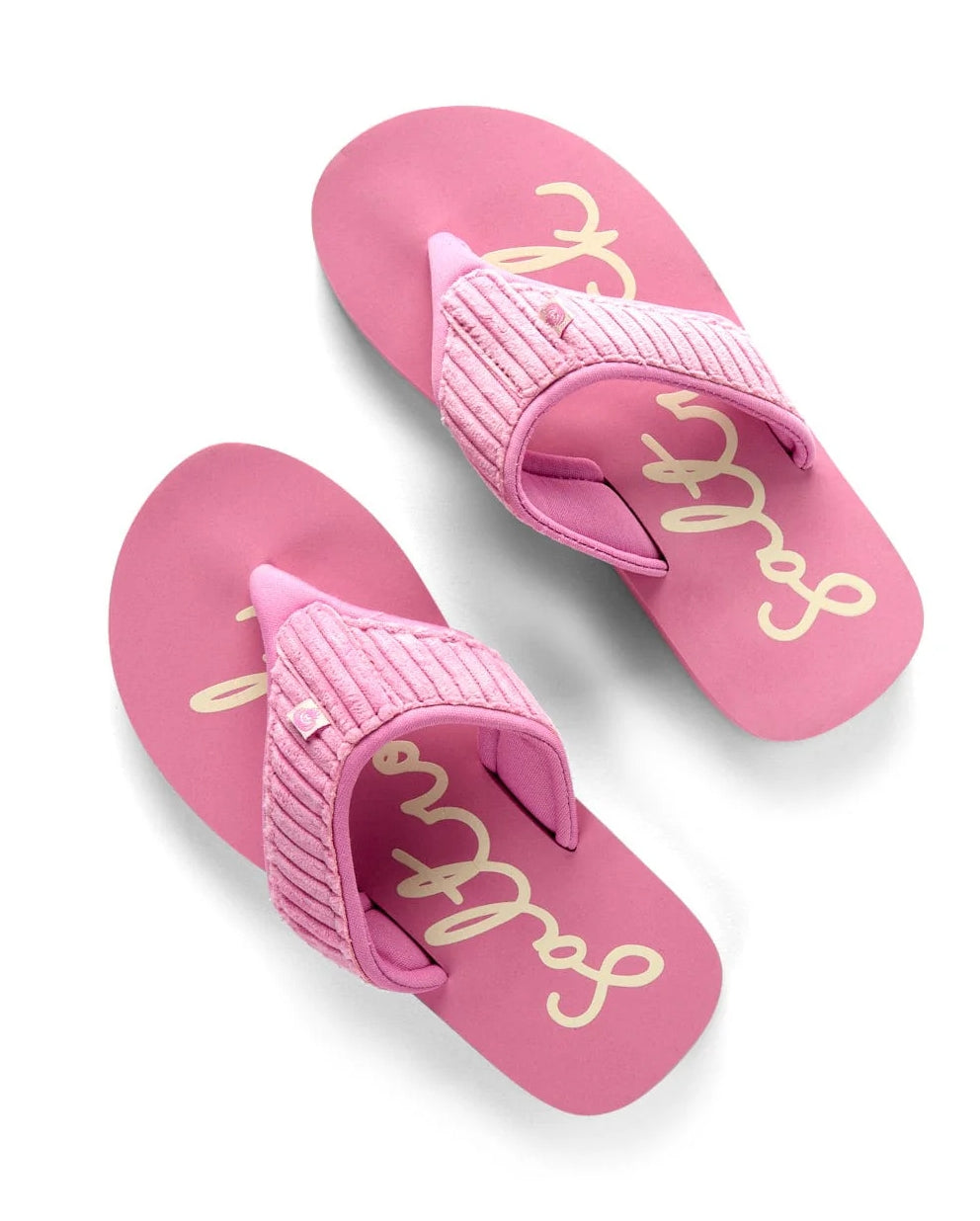 Saltrock Womens Laguna Cord Flip Flops - Pink