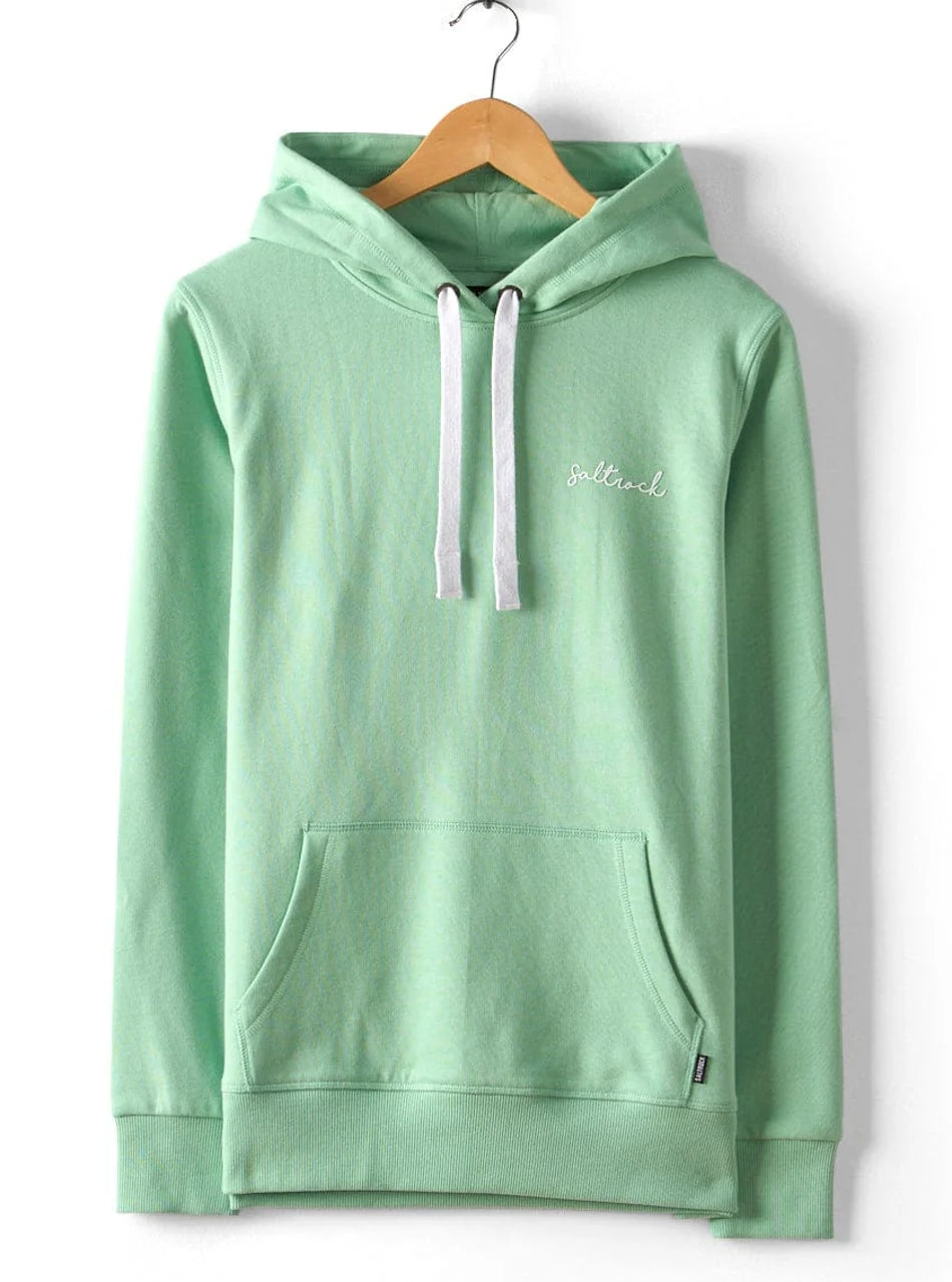 Saltrock Womens Velator Pop Hoodie - Light Green