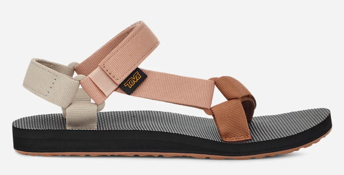 Women's adjustable strap Original Universal sandals from Teva in Maple Sugar Multi.