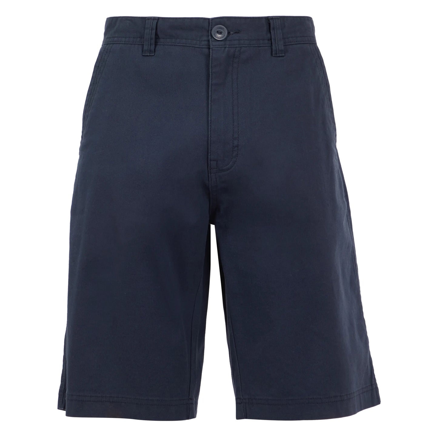 Weird Fish mens Rayburn navy chino shorts with button closure and belt loops