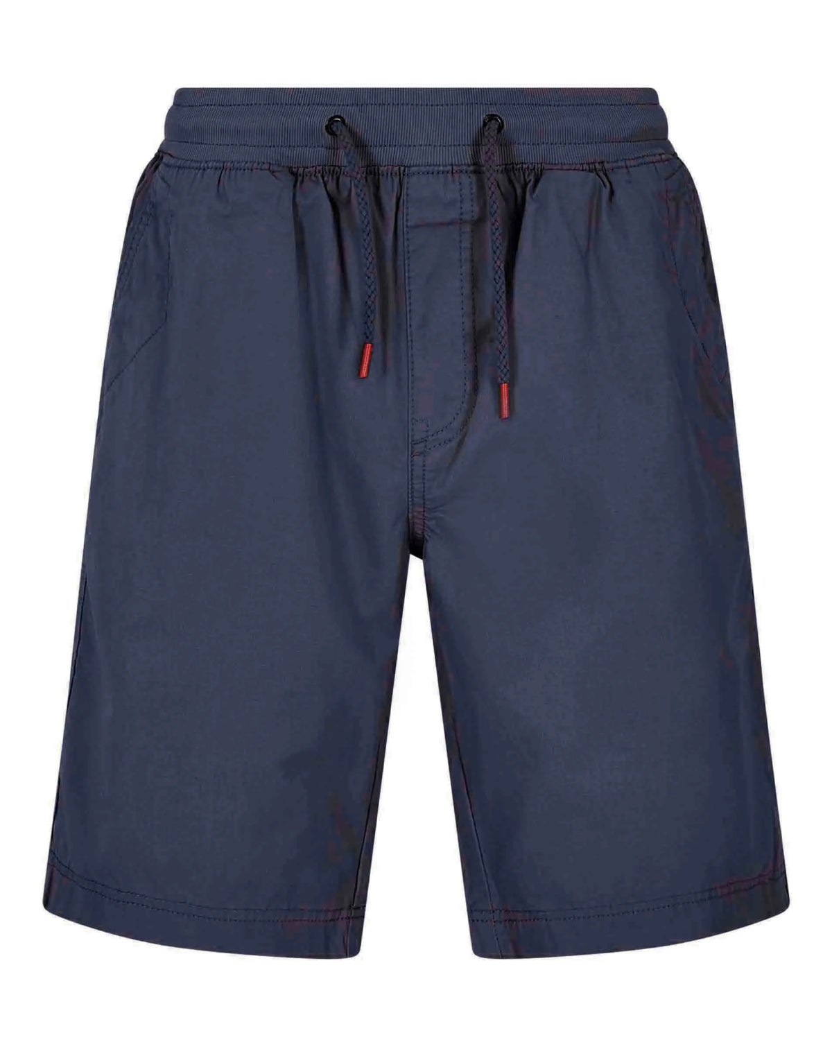 Weird Fish Mens Murrisk Relaxed Casual Shorts - Navy / Red Trim
