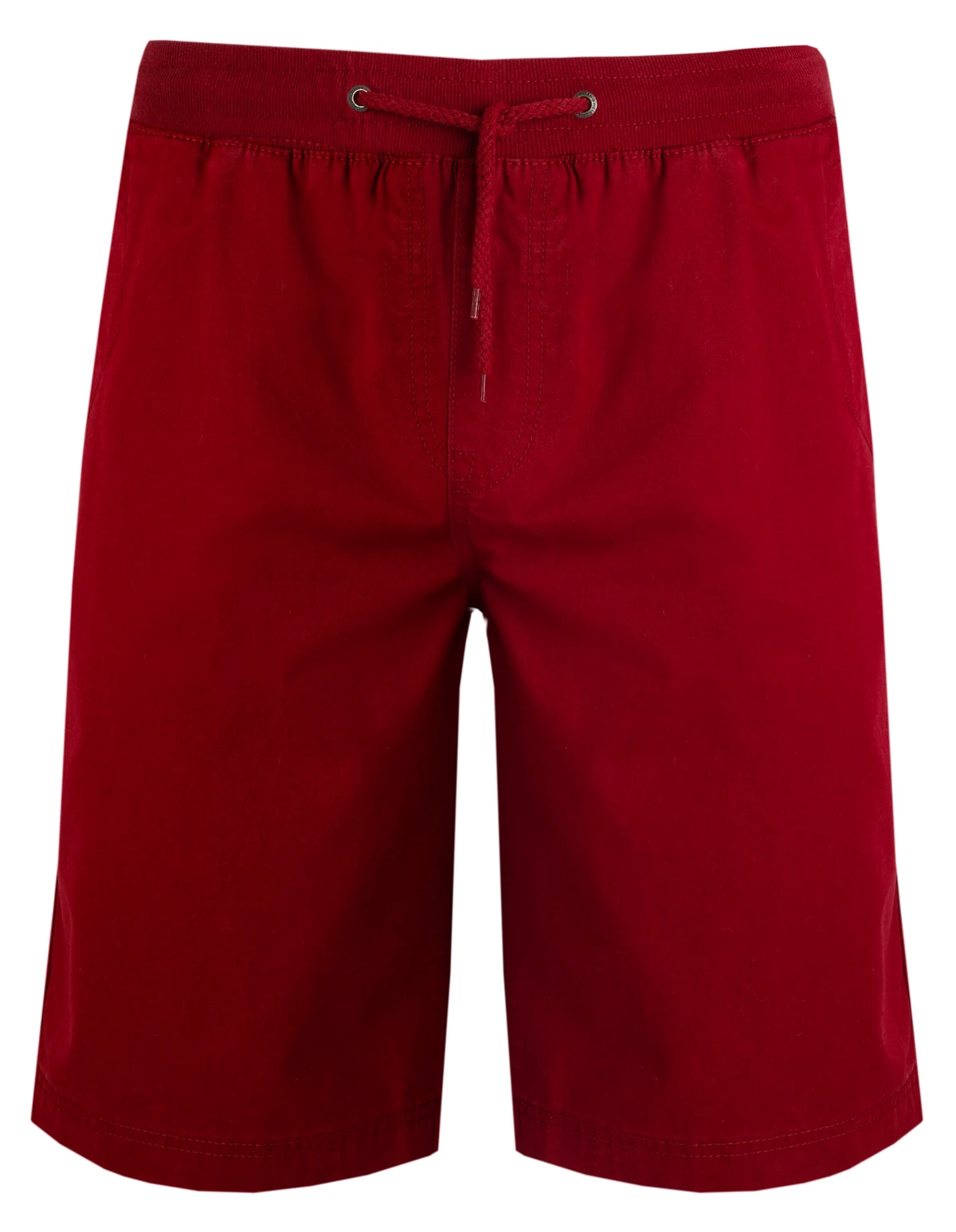 Weird Fish Mens Murrisk Relaxed Casual Shorts - Garnet Red