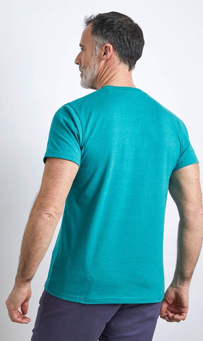 Weird Fish Mens Irvine Pocket Tee - Viridis Green