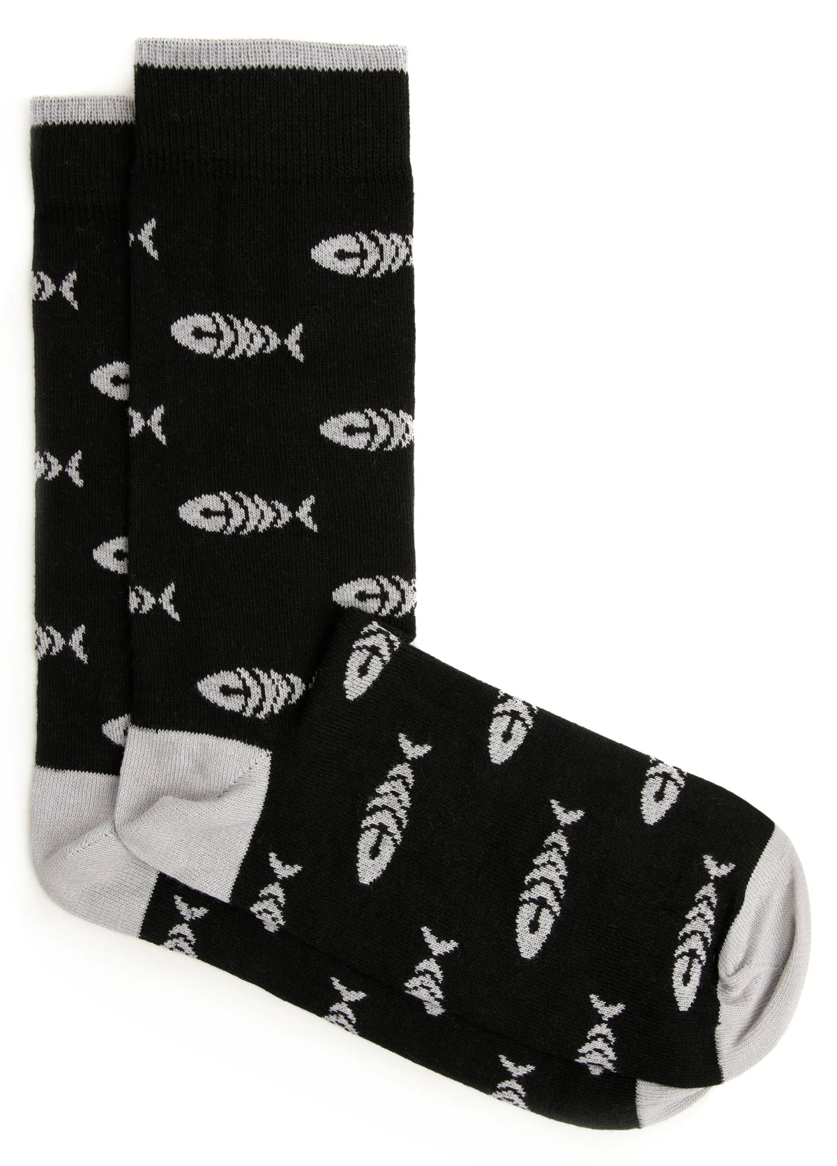 Weird Fish Mens 'Ronan' 3 Pack Socks - Black / Green / Greys