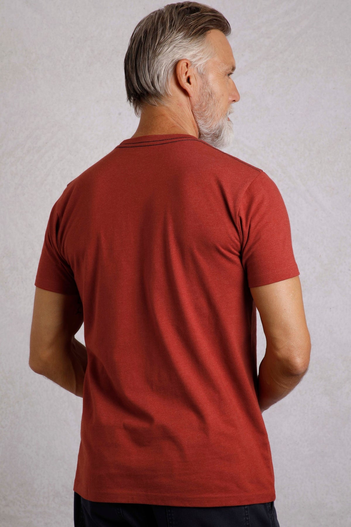 Weird Fish Mens Woodsman Printed Tee - Nut