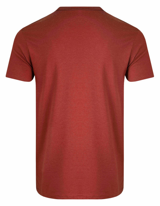 Weird Fish Mens Woodsman Printed Tee - Nut