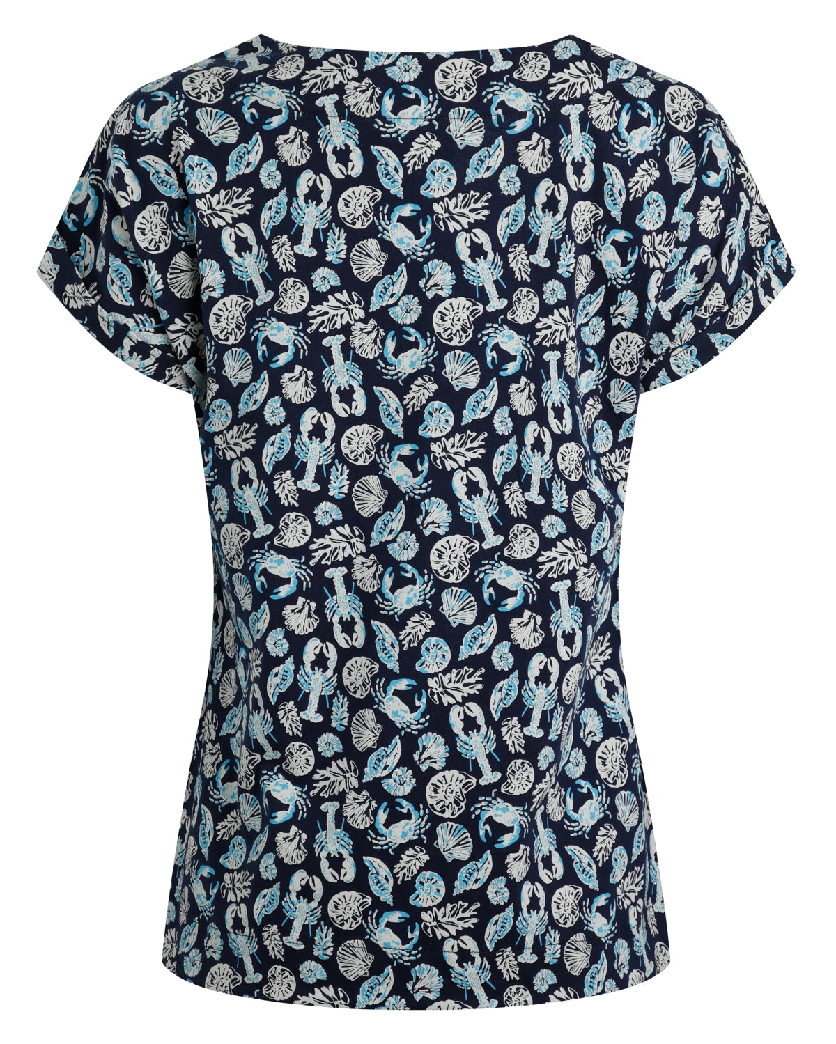 Weird Fish Womens Paw Paw T-Shirt - Ocean Blue