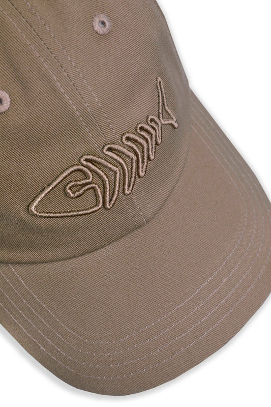 Weird Fish Bude Heavy Wash Twill Cap - Stone