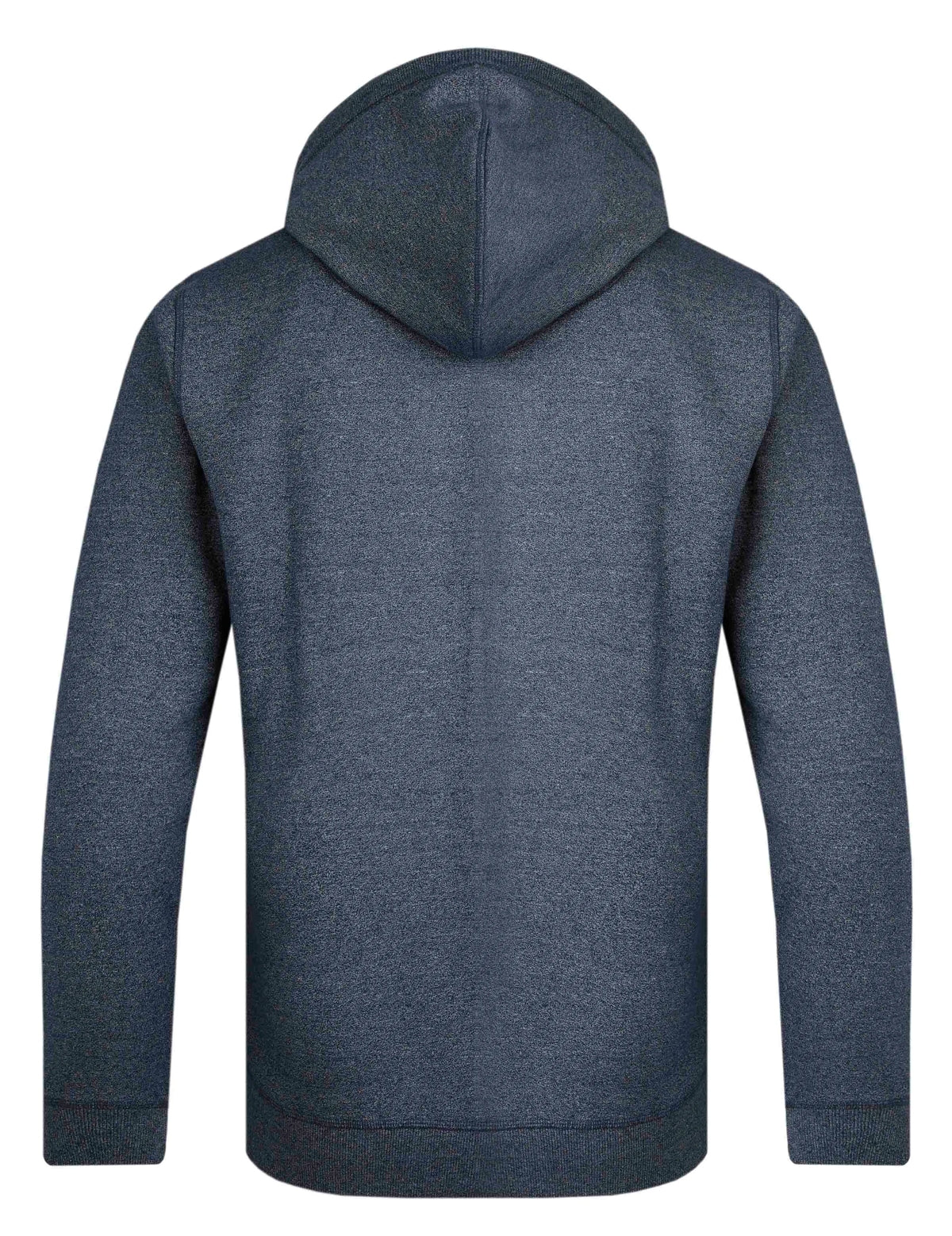 Weird Fish Mens Perranporth Embossed Grindle Hoodie - Navy