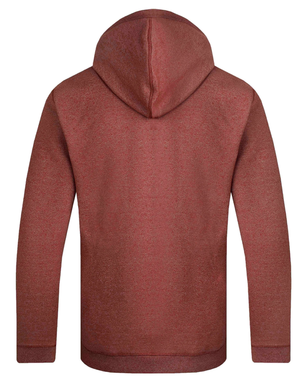 Weird Fish Mens Perranporth Embossed Grindle Hoodie - Nut