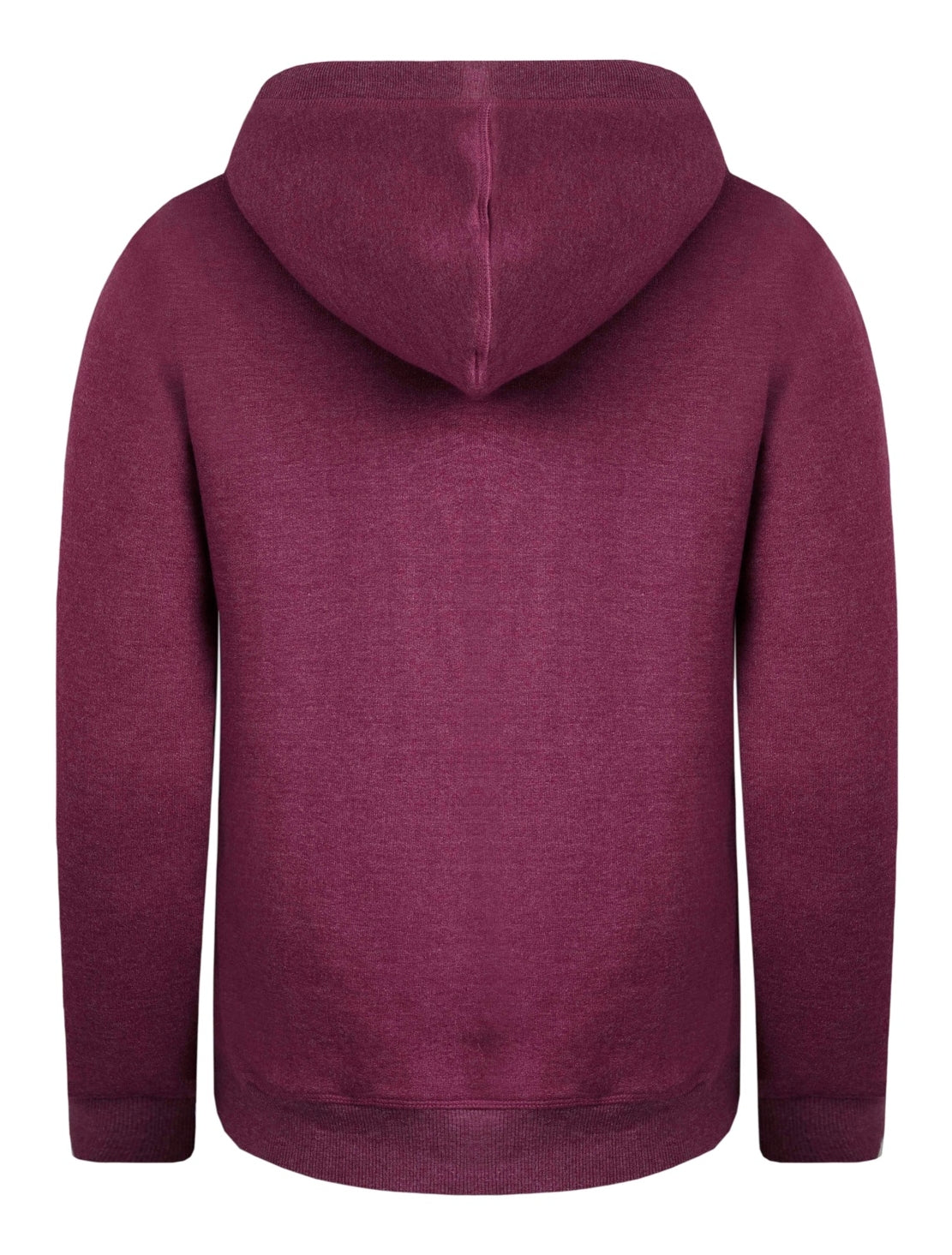 Weird Fish Womens Sevanna Borg Lined Jersey Hoodie - Boysenberry
