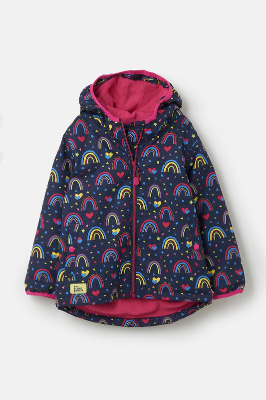 Lighthouse Kids 'Amelia' Raincoat - Rainbow Print