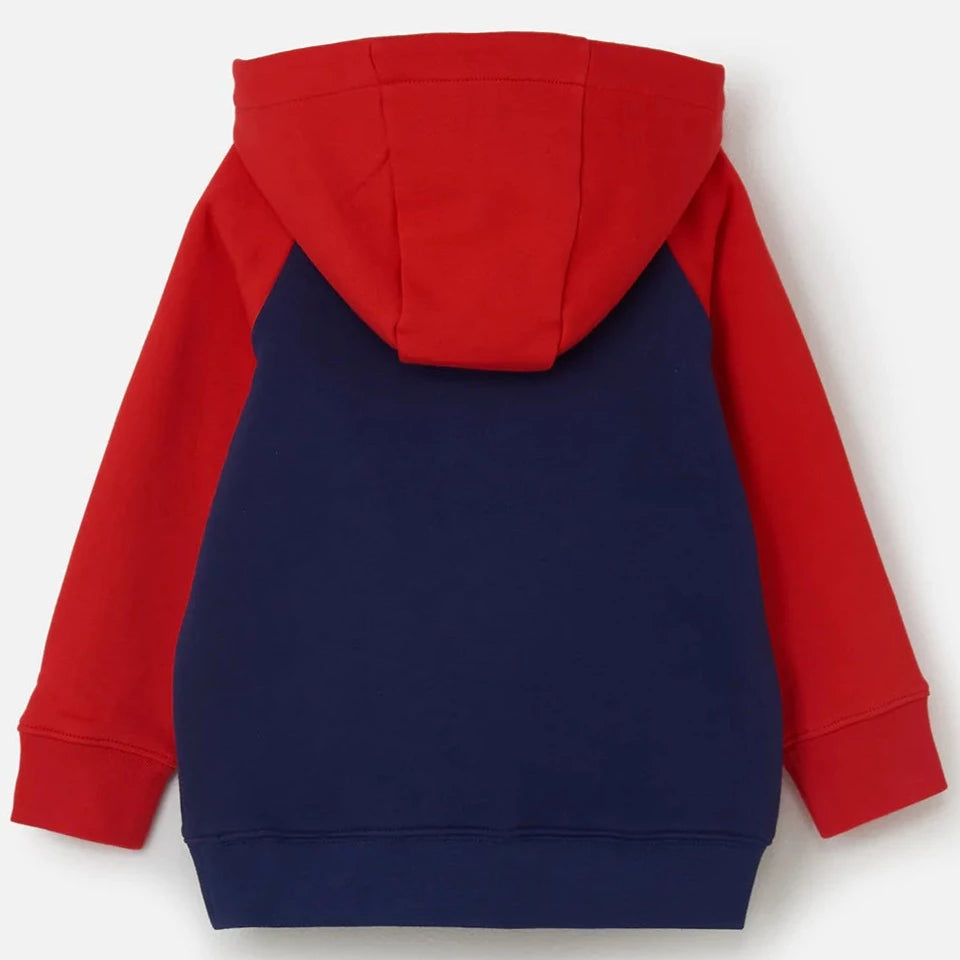 Lighthouse Kids 'Jack' Front loader Hoodie - Red