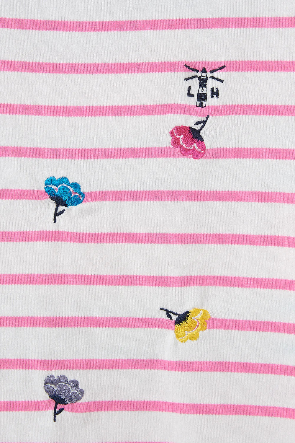 Lighthouse Kids 'Causeway' Short Sleeve Tee - Sweet Pea Flower