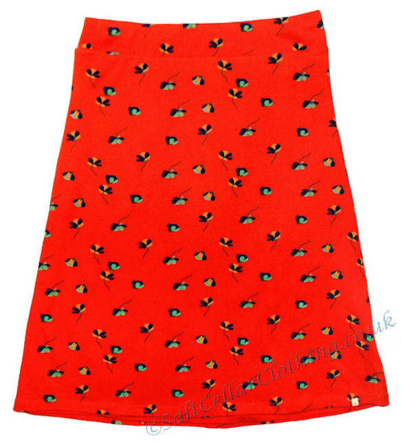 Mudd & Water Womens 'Cara' Reversible Skirt - Red / Orange Floral