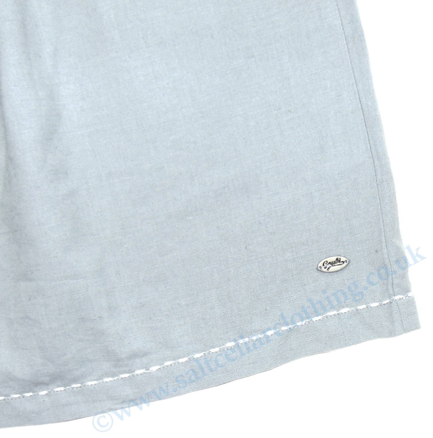 Goubi Womens 'H11' Tie Waist Skirt - Blue