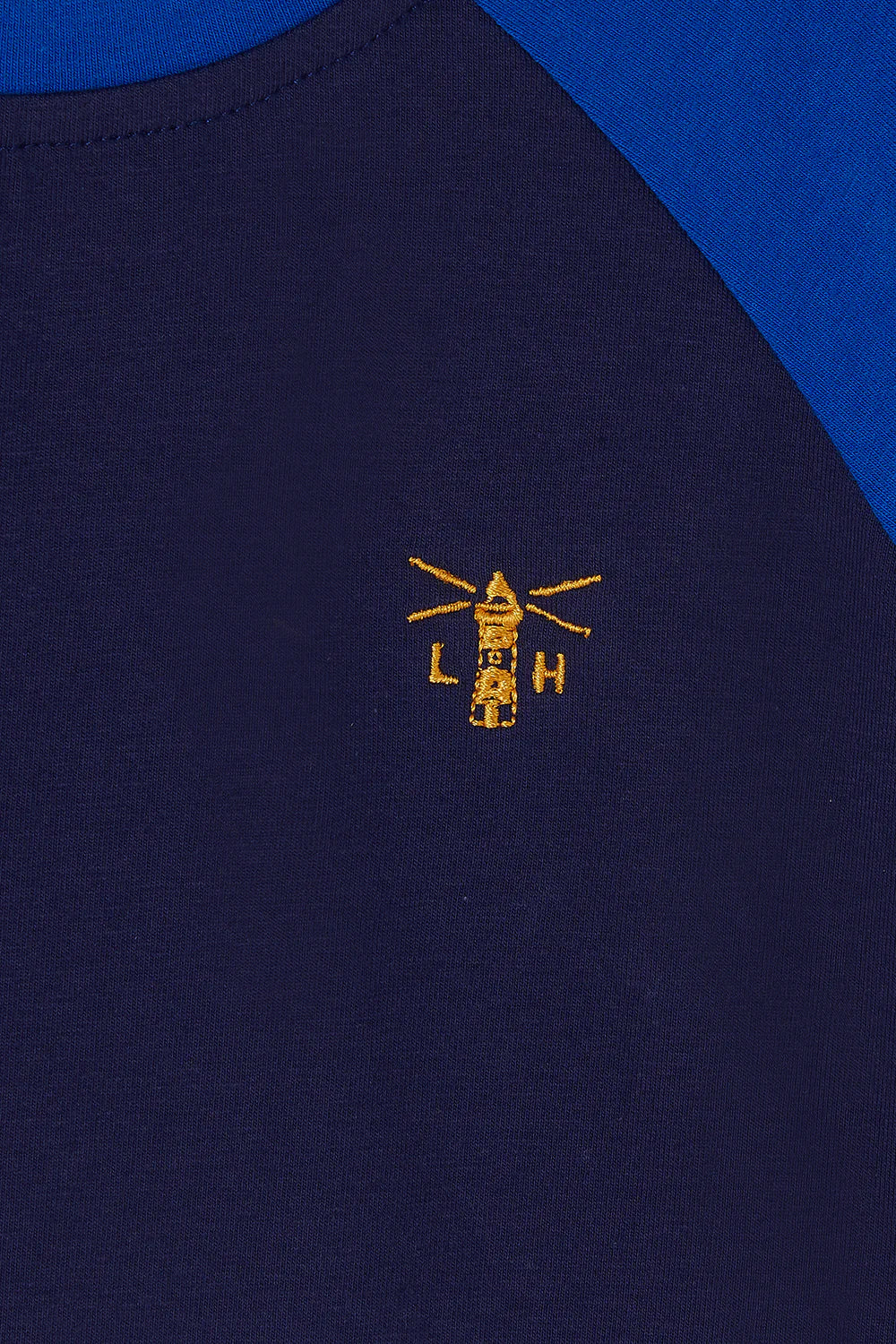 Lighthouse Kids 'Mason' Short Sleeve Blue Front Loader Print Tee