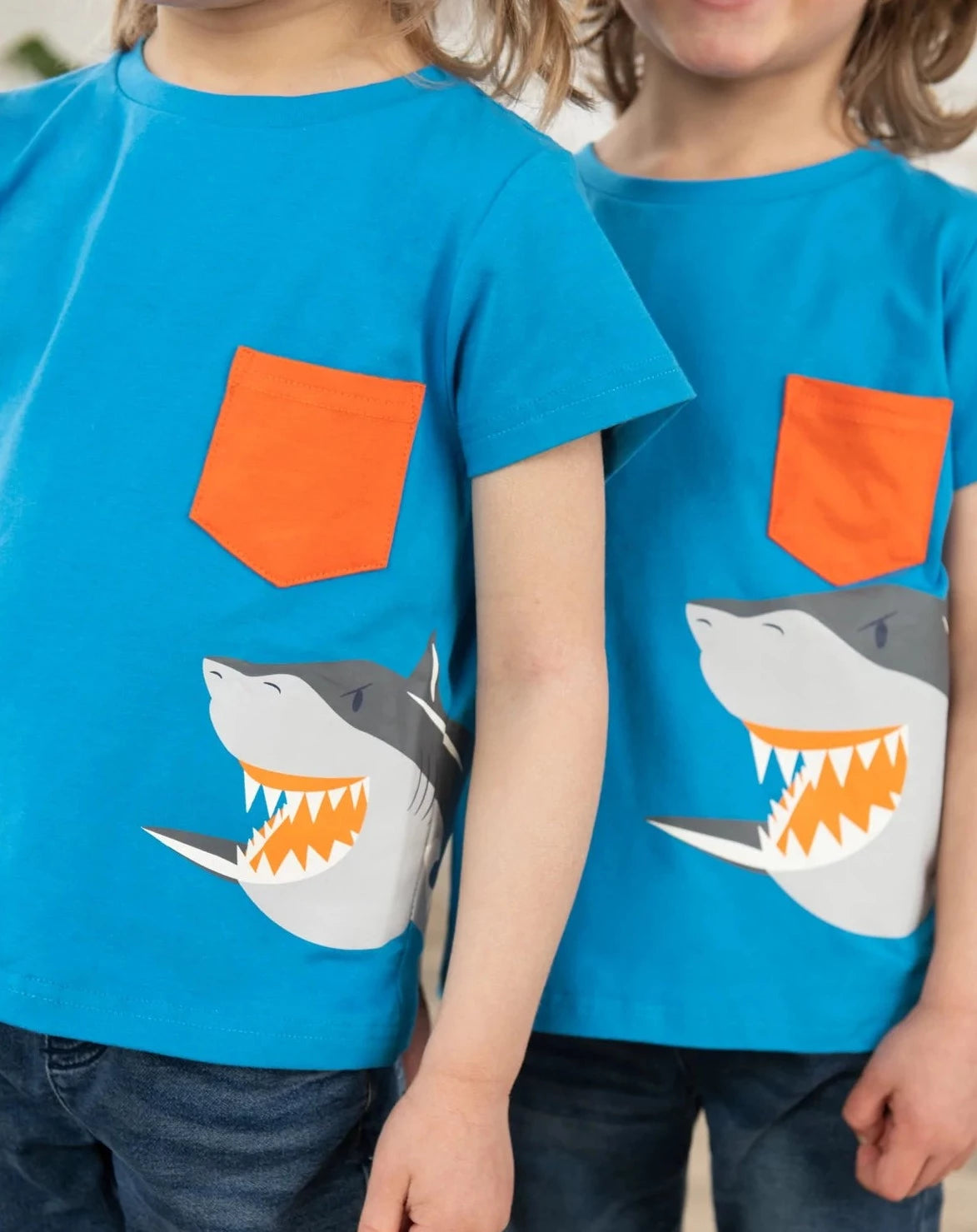 Lighthouse Kids 'Oliver' Short Sleeve Shark Print Tee